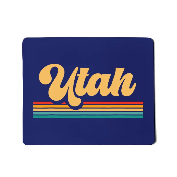 Us State Souvenir Utah Mousepad