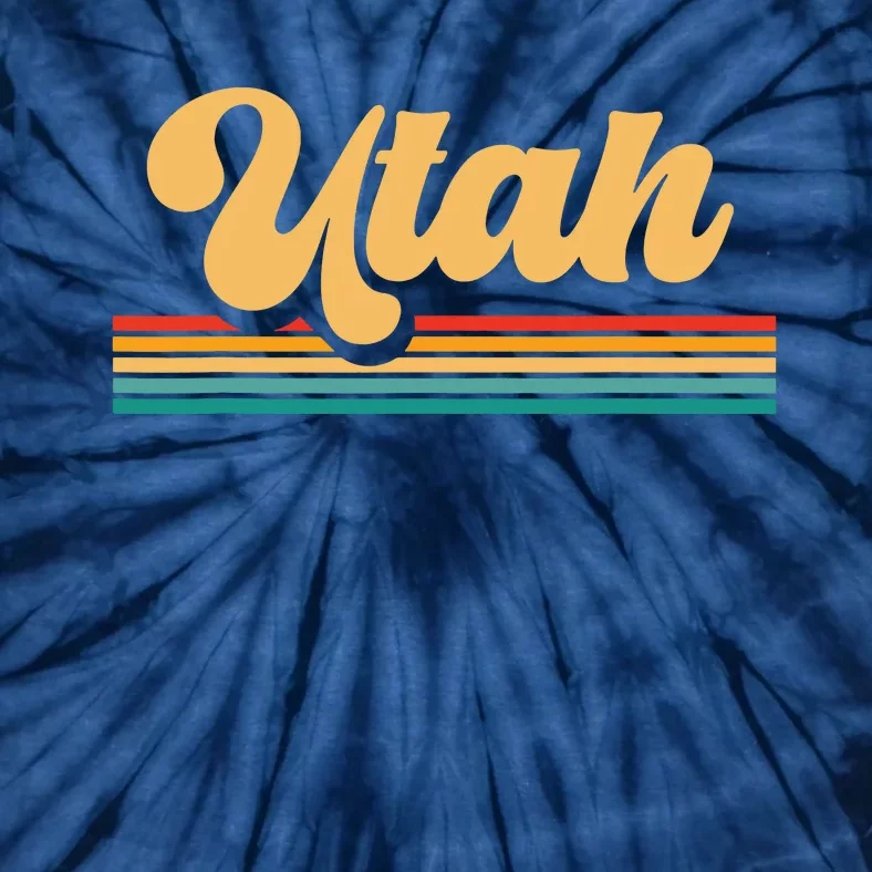 Us State Souvenir Utah Tie-Dye T-Shirt