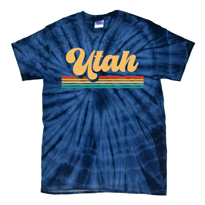 Us State Souvenir Utah Tie-Dye T-Shirt