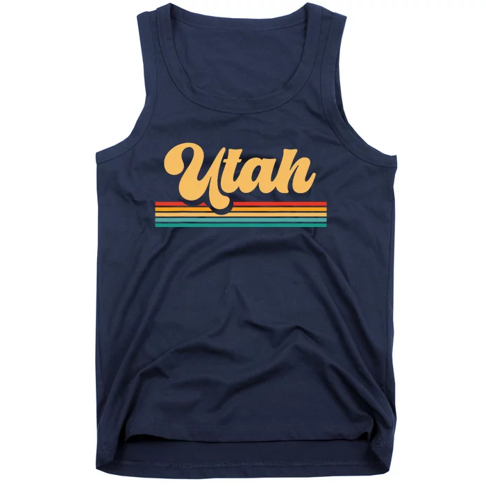 Us State Souvenir Utah Tank Top