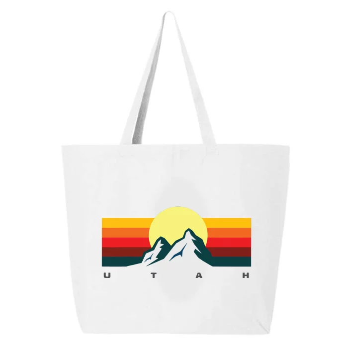 Us States Souvenir Mountain Utah 25L Jumbo Tote