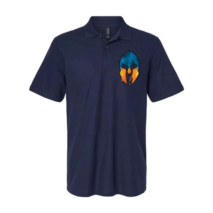 Ukraine Shield Spartan Softstyle Adult Sport Polo