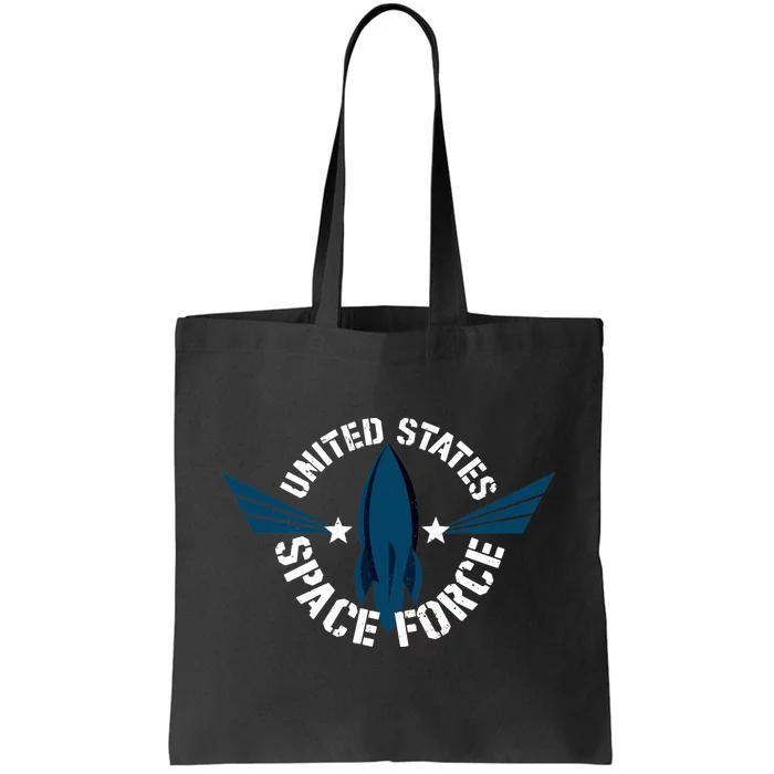 United States Space Force Vintage US Space Force Tote Bag