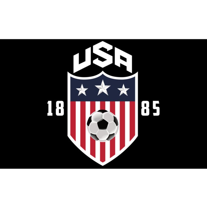 USA Soccer Shirt 1885 American Soccer USA Jersey Fan Bumper Sticker