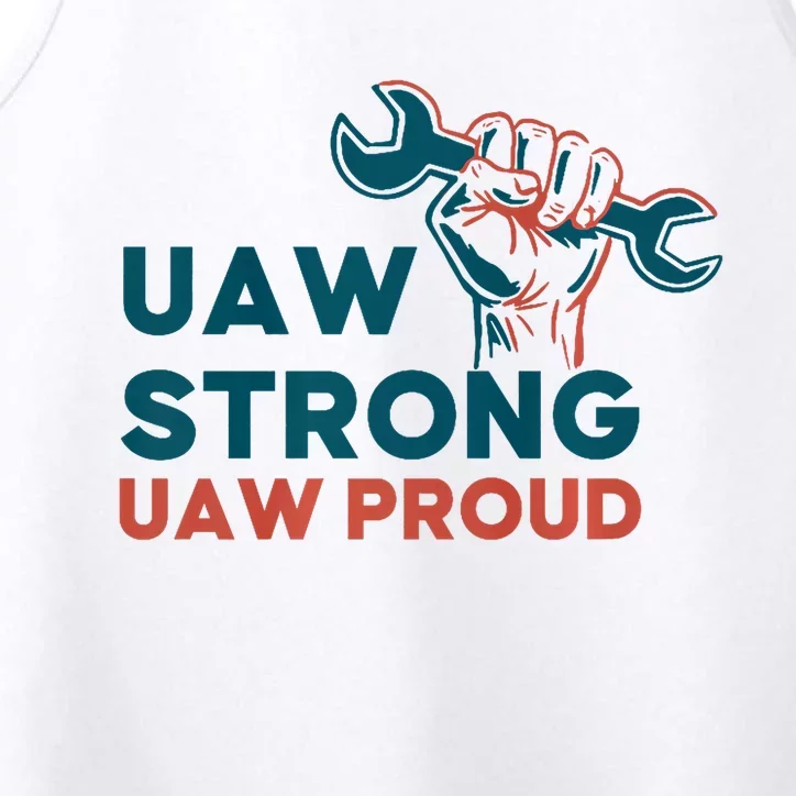 UAW Strong Solidarity UAW Proud Performance Tank