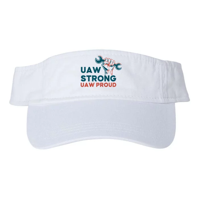 UAW Strong Solidarity UAW Proud Valucap Bio-Washed Visor