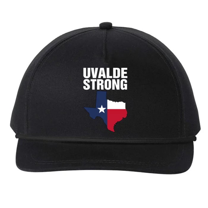 Uvalde Strong Shirt Pray For Texas Uvalde Strong Trendy Snapback Five-Panel Rope Hat