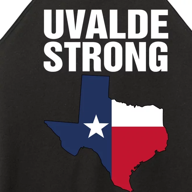 Uvalde Strong Shirt Pray For Texas Uvalde Strong Trendy Women’s Perfect Tri Rocker Tank