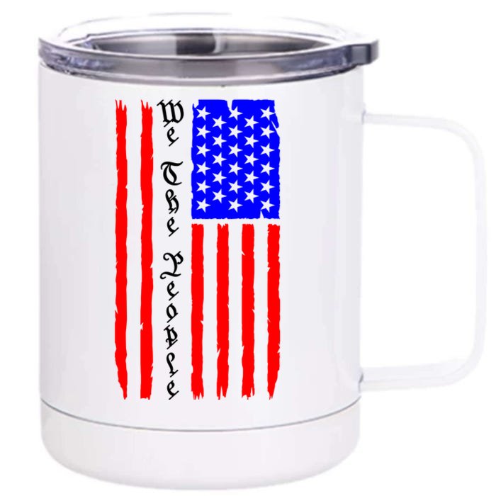 Unity Stars Stripes Front & Back 12oz Stainless Steel Tumbler Cup