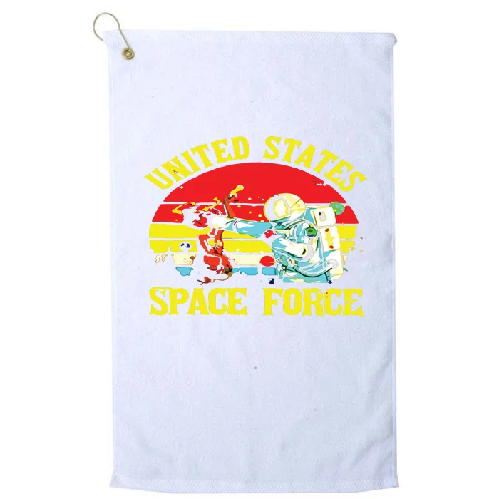 United States Space Force Platinum Collection Golf Towel