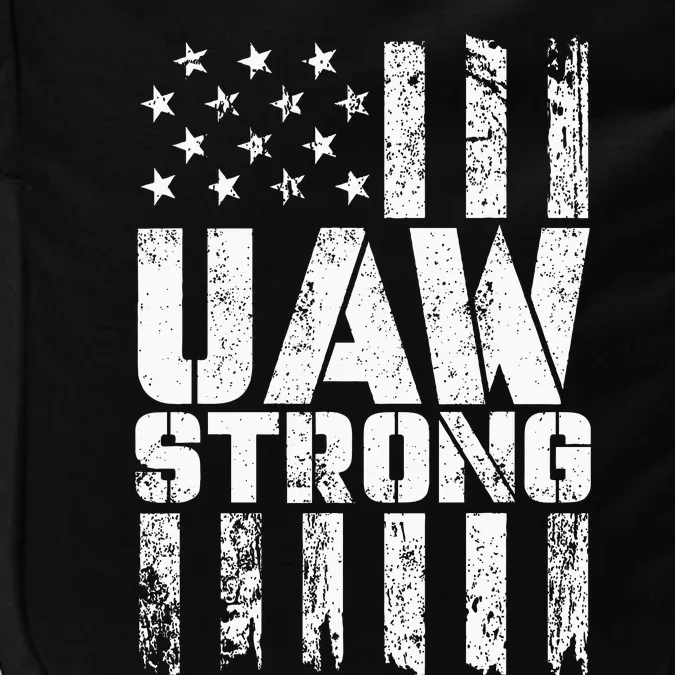 UAW Strong Solidarity UAW Proud Union UAW Laborer Worker Impact Tech Backpack