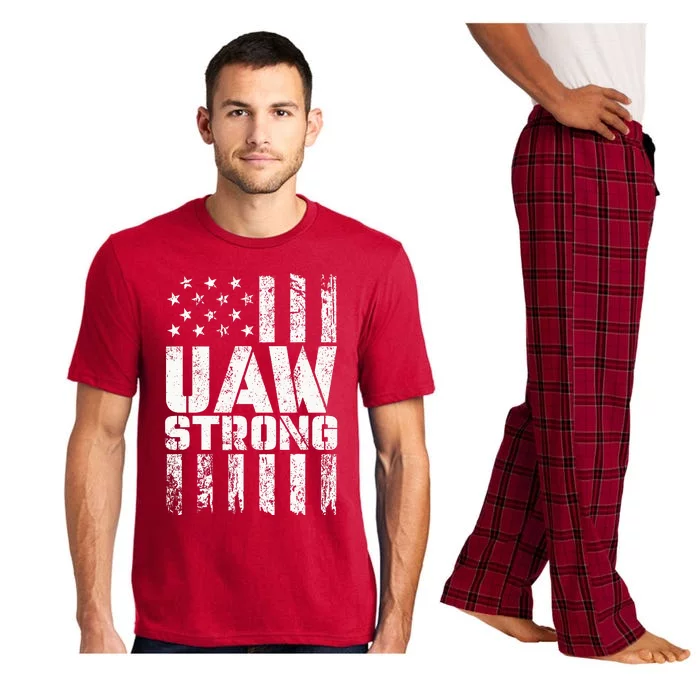 UAW Strong Solidarity UAW Proud Union UAW Laborer Worker Pajama Set