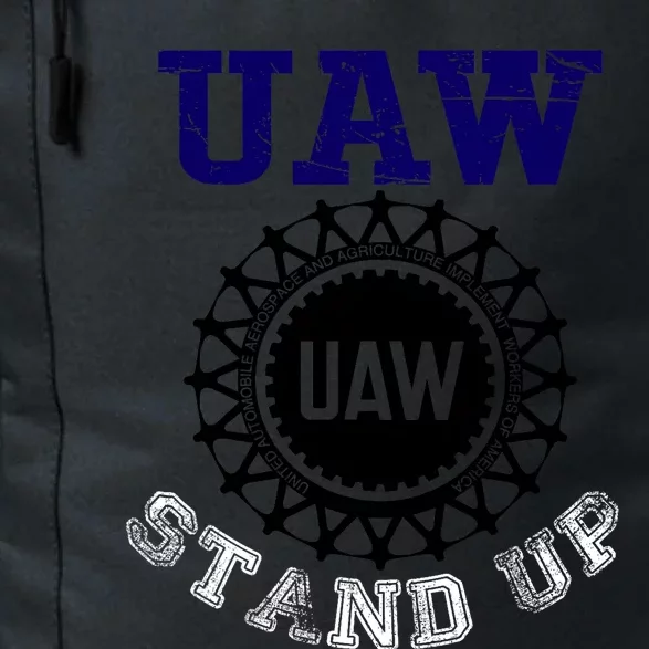 Uaw Strike Stand Up United Auto Workers Union Uaw Red Trending Daily Commute Backpack