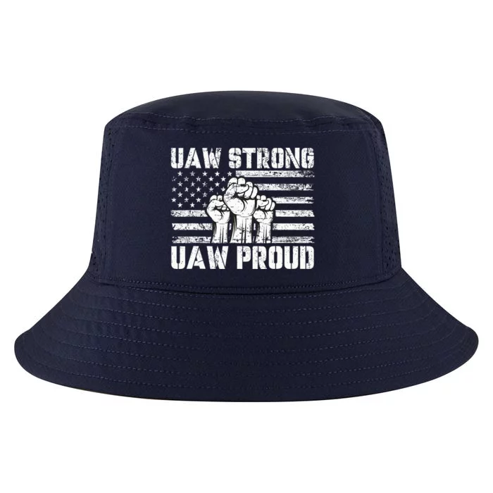 UAW Strong Solidarity UAW Proud Union UAW Laborer Worker Cool Comfort Performance Bucket Hat