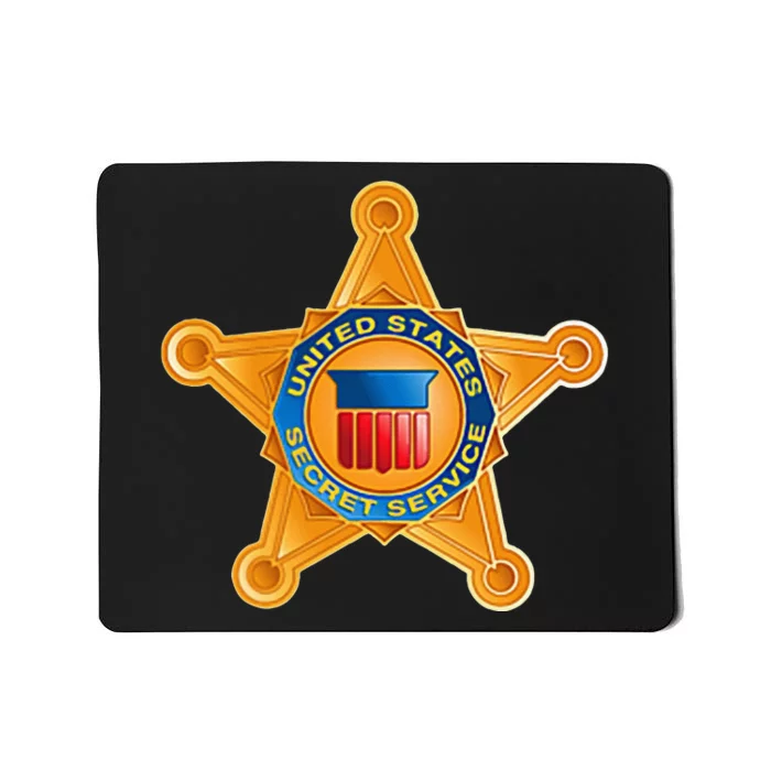 United States Secret Service Badge USSS President Security Mousepad