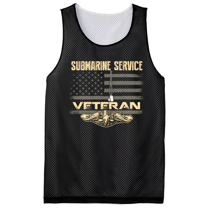 Us Submarine Service Veteran For Veteran Submariner Mesh Reversible Basketball Jersey Tank