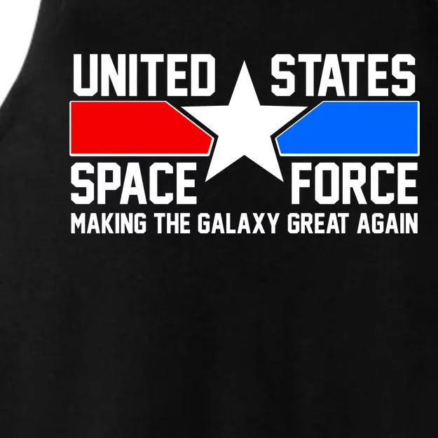 USSF Making The Galaxy Great Again Ladies Tri-Blend Wicking Tank