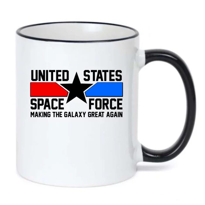 USSF Making The Galaxy Great Again Black Color Changing Mug