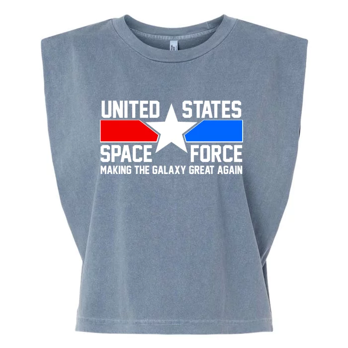 USSF Making The Galaxy Great Again Garment-Dyed Women's Muscle Tee