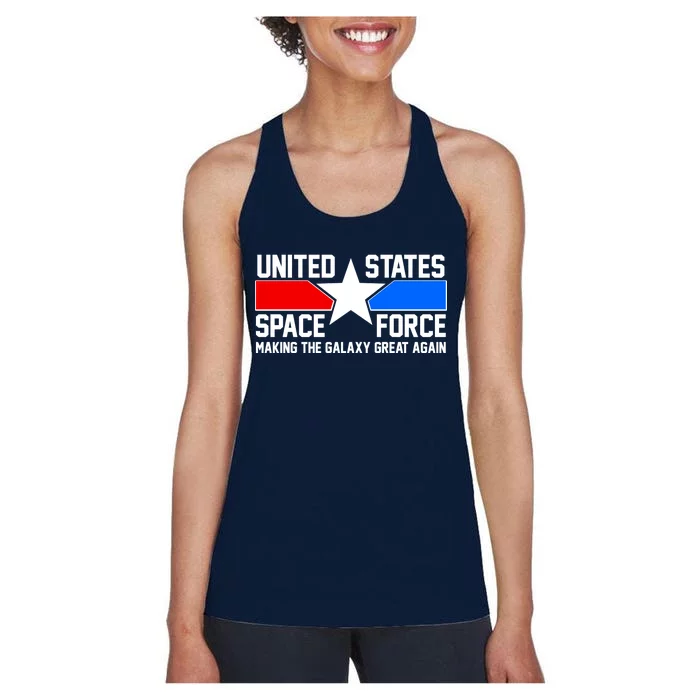 USSF Making The Galaxy Great Again Women's Racerback Tank