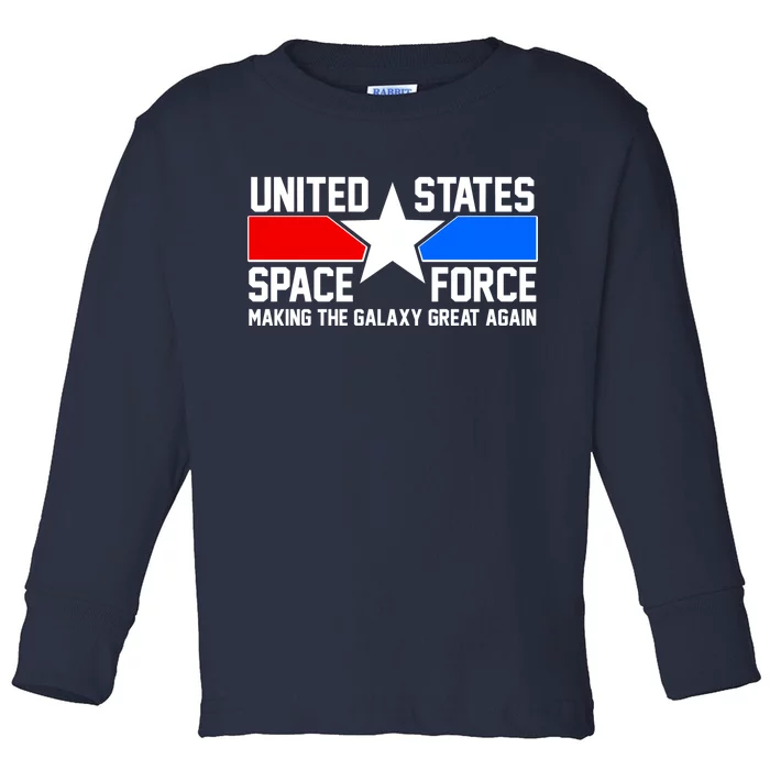 USSF Making The Galaxy Great Again Toddler Long Sleeve Shirt