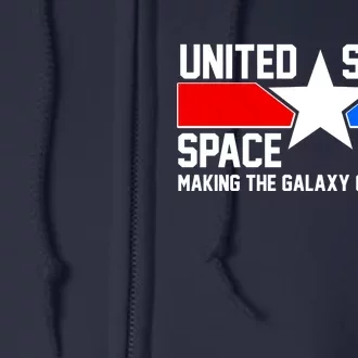 USSF Making The Galaxy Great Again Full Zip Hoodie