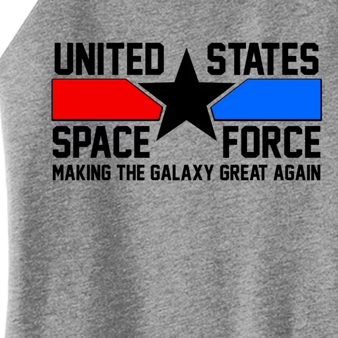 USSF Making The Galaxy Great Again Women’s Perfect Tri Rocker Tank