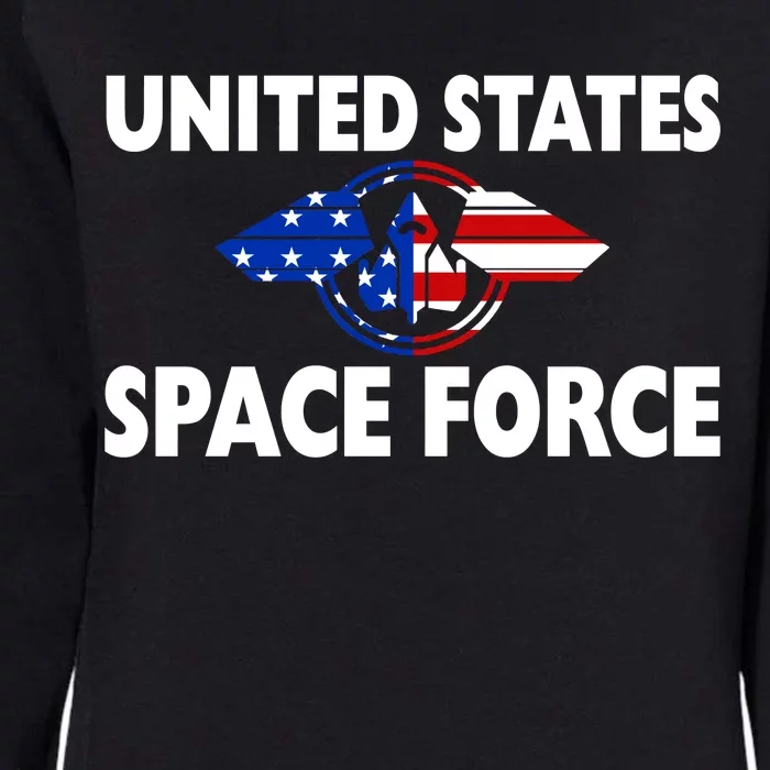 USSF United States Space Force Womens California Wash Sweatshirt