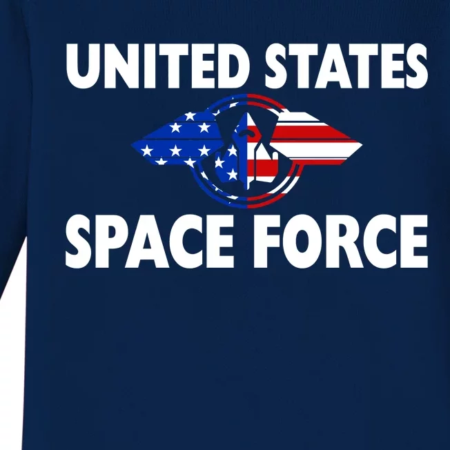 USSF United States Space Force Baby Long Sleeve Bodysuit