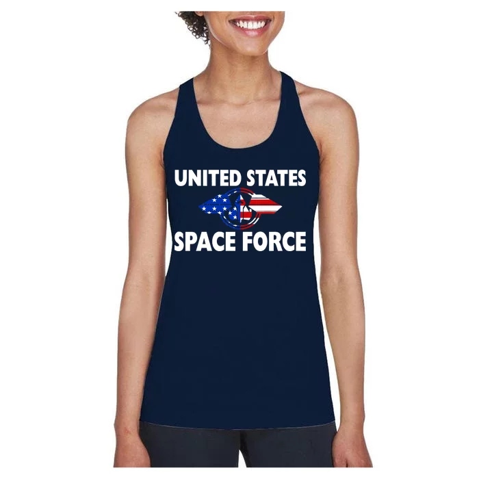 USSF United States Space Force Women's Racerback Tank