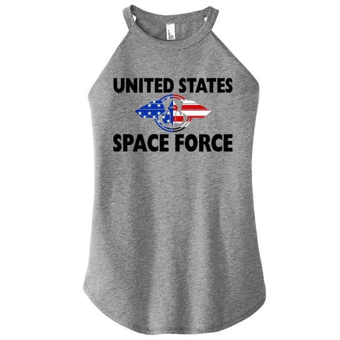 USSF United States Space Force Women’s Perfect Tri Rocker Tank