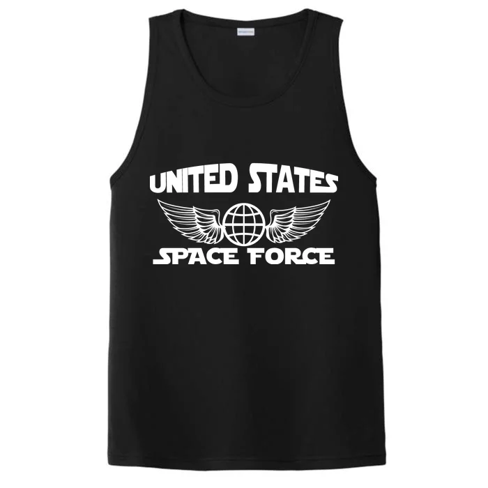 USSF United States Space Force Logo Performance Tank