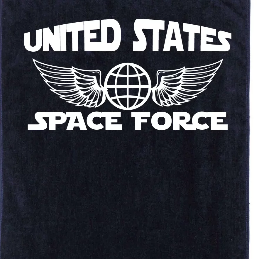 USSF United States Space Force Logo Platinum Collection Golf Towel