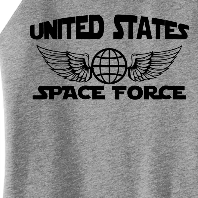 USSF United States Space Force Logo Women’s Perfect Tri Rocker Tank