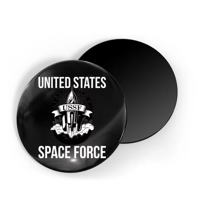 USSF United States Space Force Rocket Blast Magnet