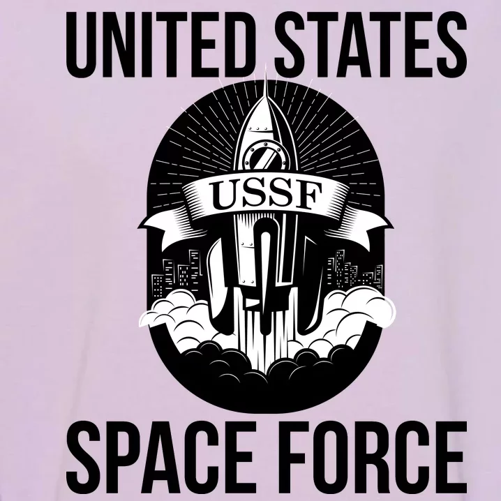 USSF United States Space Force Rocket Blast Garment-Dyed Sweatshirt