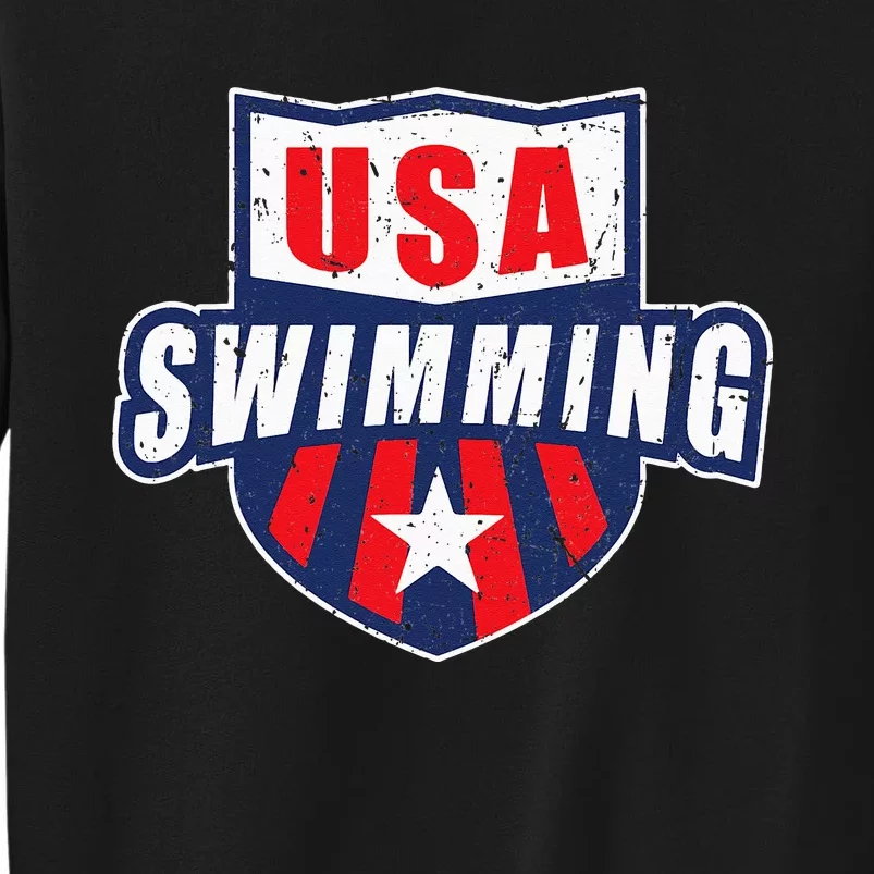 USA Swimming Team Sports Athlete US Swim Aquatic Design Sweatshirt