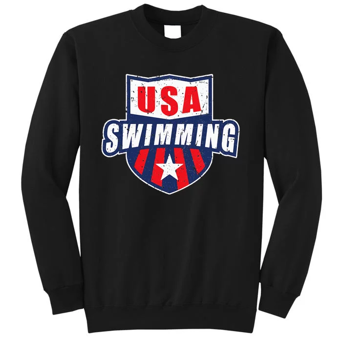 USA Swimming Team Sports Athlete US Swim Aquatic Design Sweatshirt