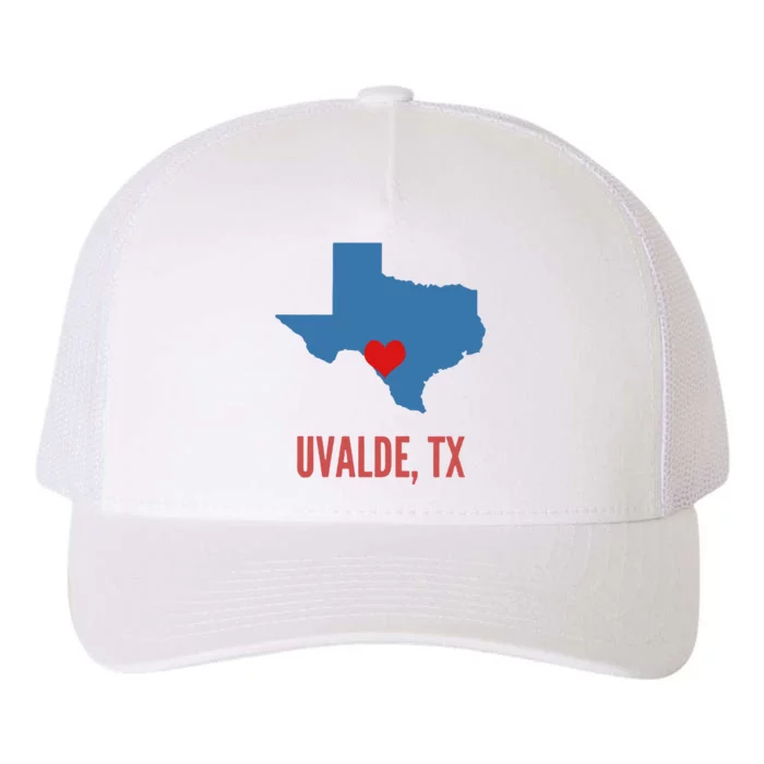 Uvalde Strong Texas Shooting School Yupoong Adult 5-Panel Trucker Hat