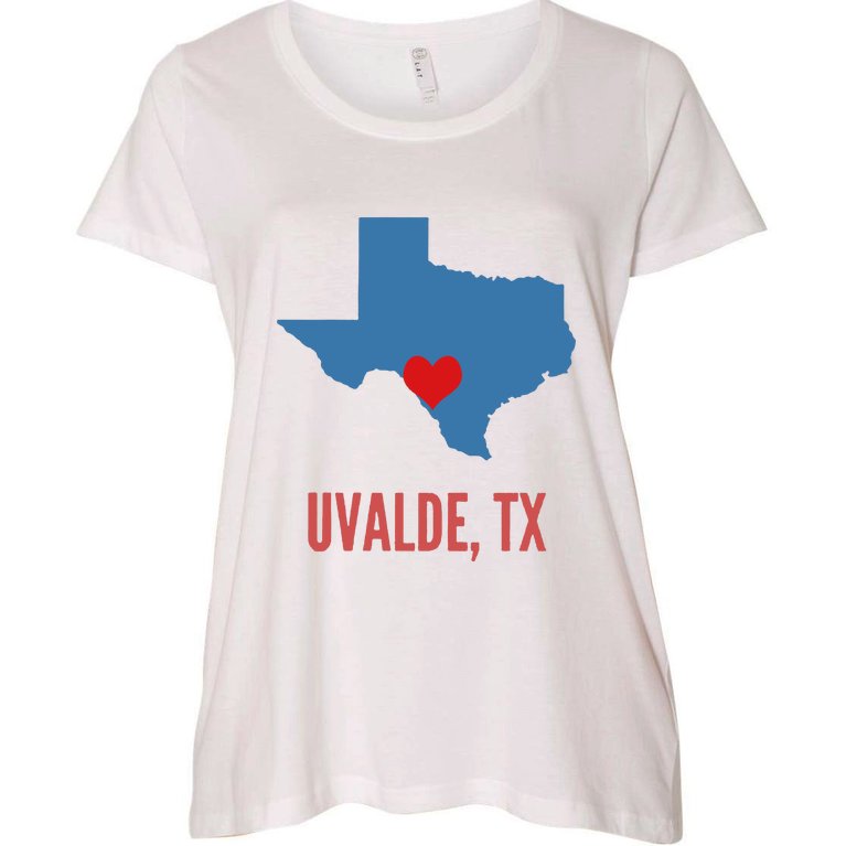 Uvalde Strong Texas Shooting School Women's Plus Size T-Shirt