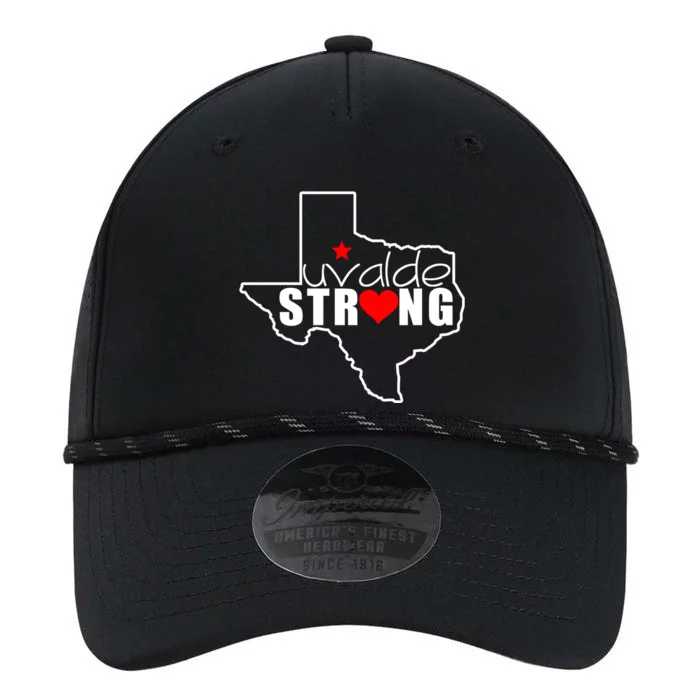 Uvalde Strong Texas Map Heart Performance The Dyno Cap