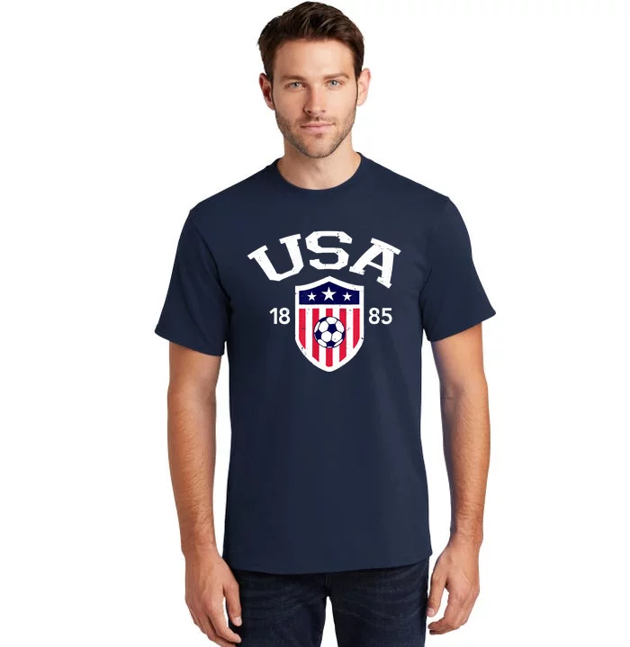 USA Soccer Team Ball Shirt America Soccer Team 2022 Tall T-Shirt