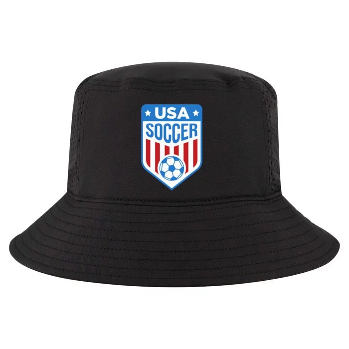 USA Soccer Team Support The Team Shirt USA Flag Football Cool Comfort Performance Bucket Hat