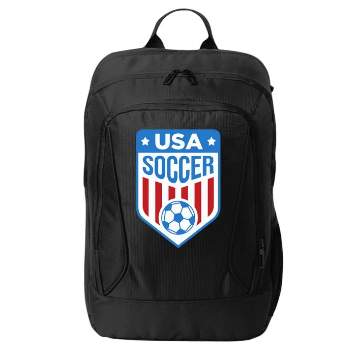 USA Soccer Team Support The Team Shirt USA Flag Football City Backpack