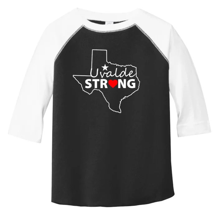 Uvalde Strong Texas Strong Toddler Fine Jersey T-Shirt