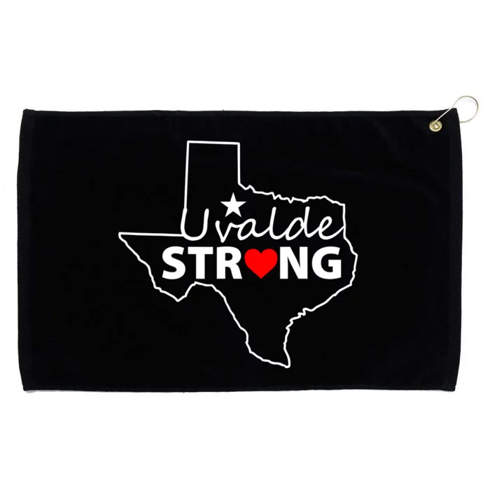 Uvalde Strong Texas Strong Grommeted Golf Towel