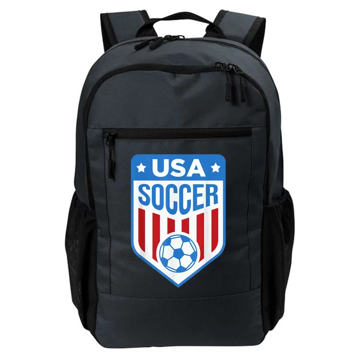 USA Soccer Team Support the Team Shirt USA Flag Football Daily Commute Backpack