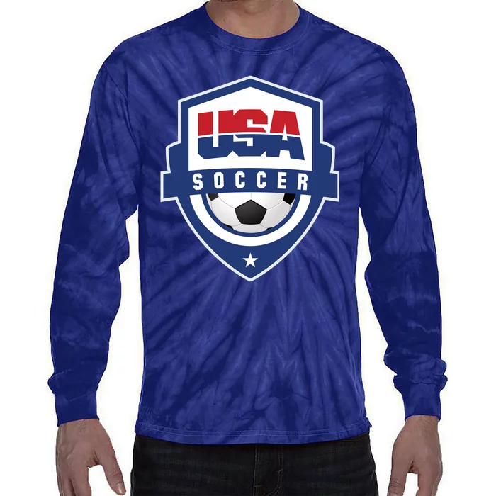 US Soccer Team USA Tie-Dye Long Sleeve Shirt