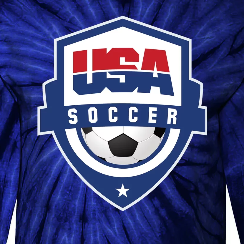 US Soccer Team USA Tie-Dye Long Sleeve Shirt