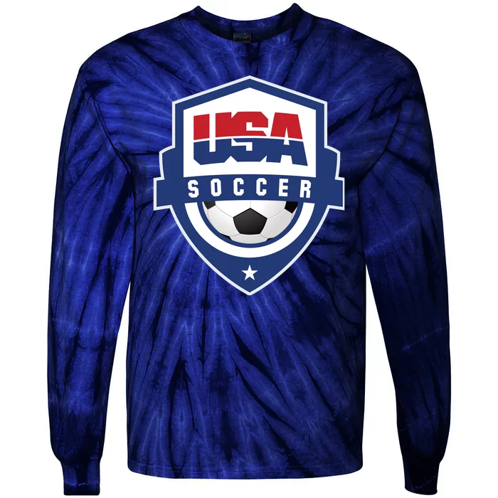 US Soccer Team USA Tie-Dye Long Sleeve Shirt